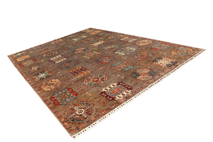 Multi Colored Kazak 9'  1" x 12' " - No. QA29827