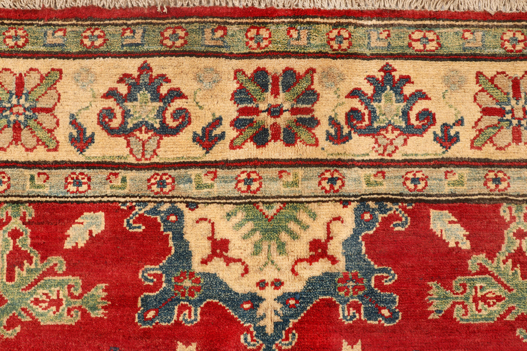 Red Kazak 4'  11" x 6'  7" - No. QA16047