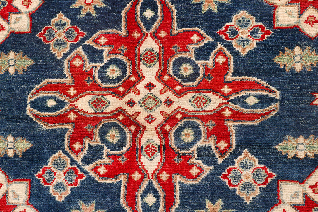 Midnight Blue Kazak 4' 10 x 6' 6 - No. 72930