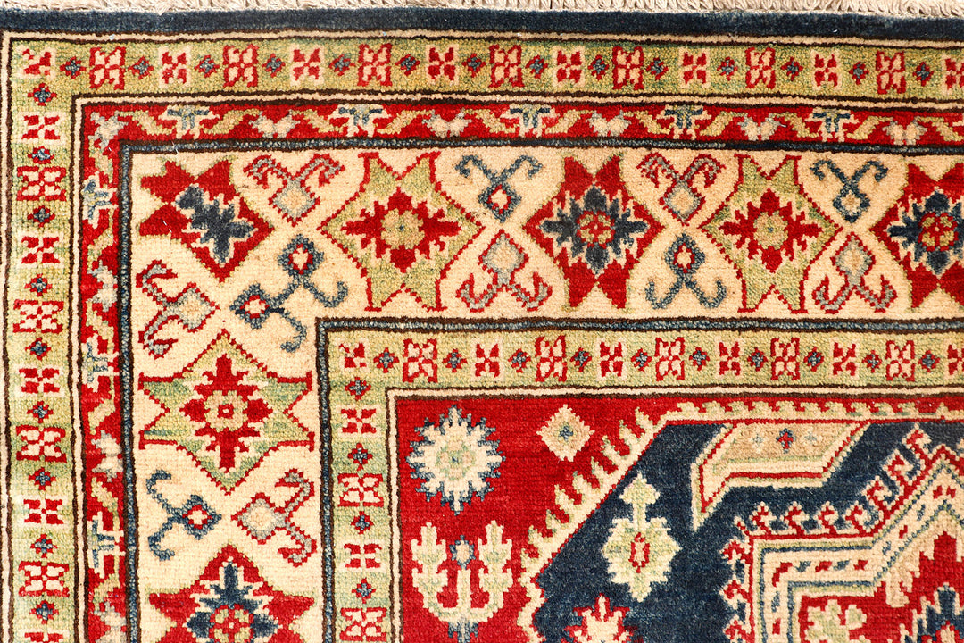 Midnight Blue Kazak 4' 11 x 6' 9 - No. 72932