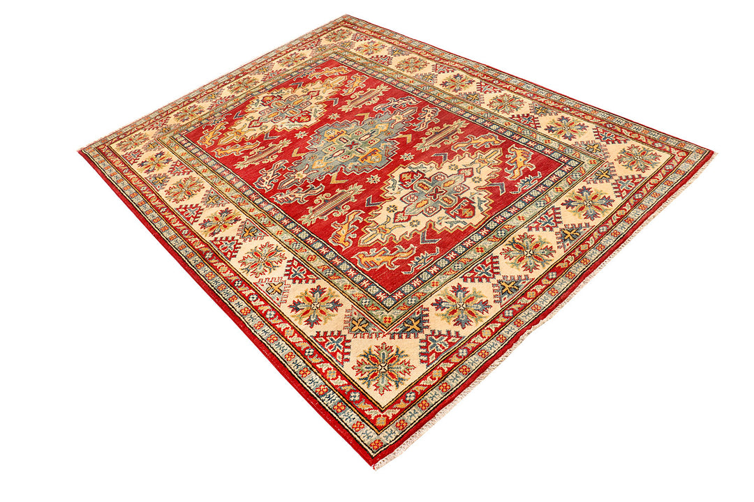 Firebrick Kazak 5' 1 x 6' 9 - No. 72934