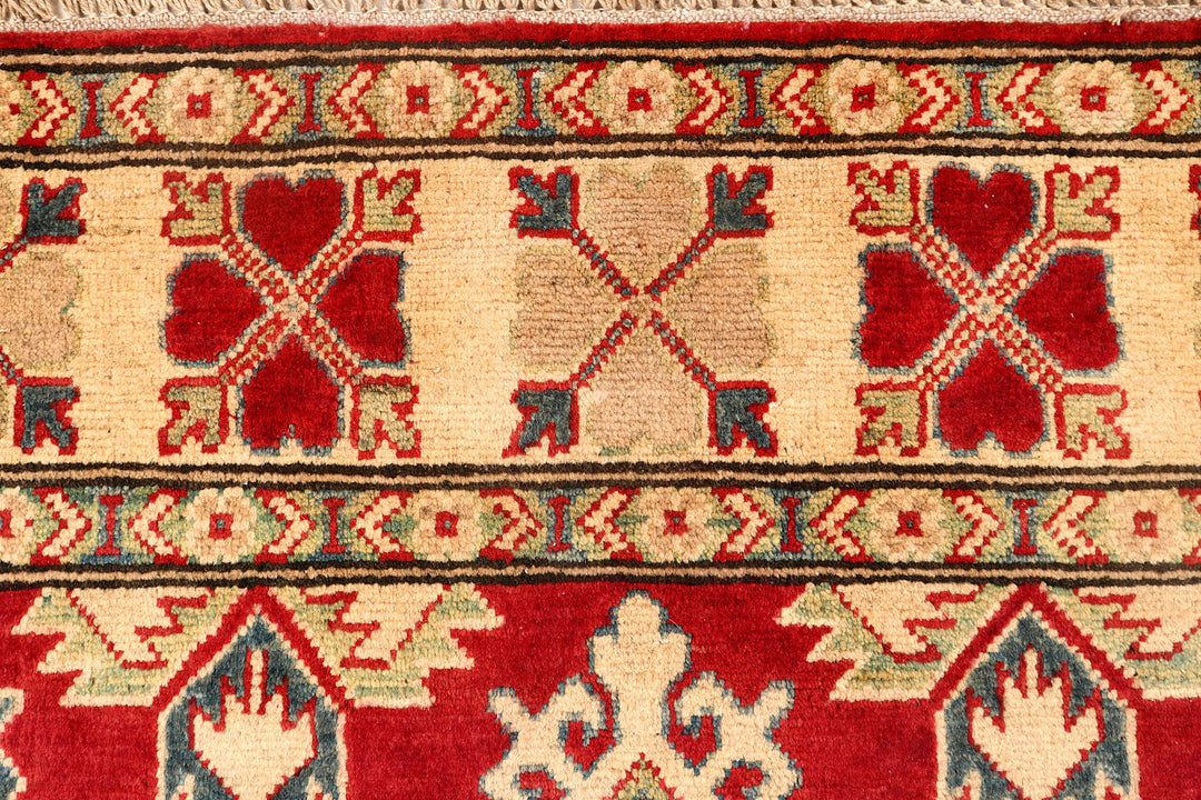 Firebrick Kazak 5' x 6' 11 - No. 72935