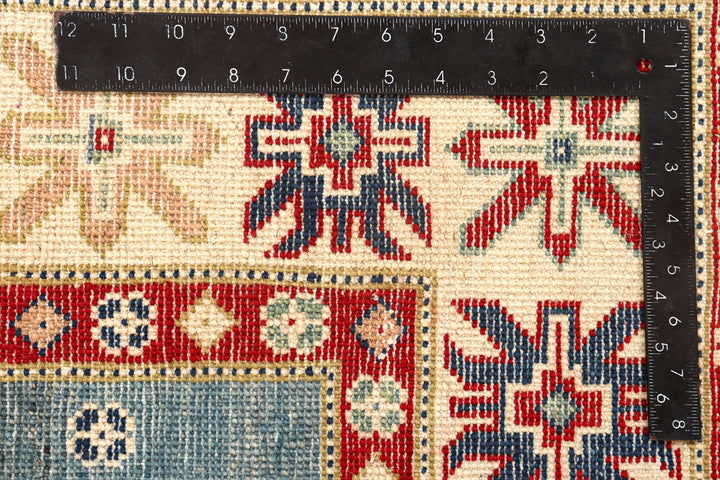 Steel Blue Kazak 4' 10 x 6' 11 - No. 72936