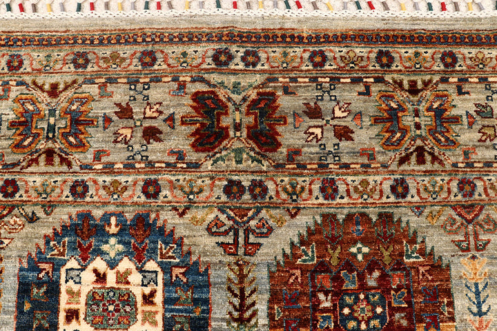 Multi Colored Kazak 8'  x" 9'  9" - No. QA99453