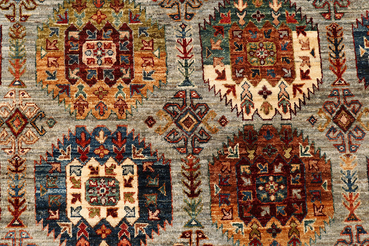 Multi Colored Kazak 8'  x" 9'  9" - No. QA99453