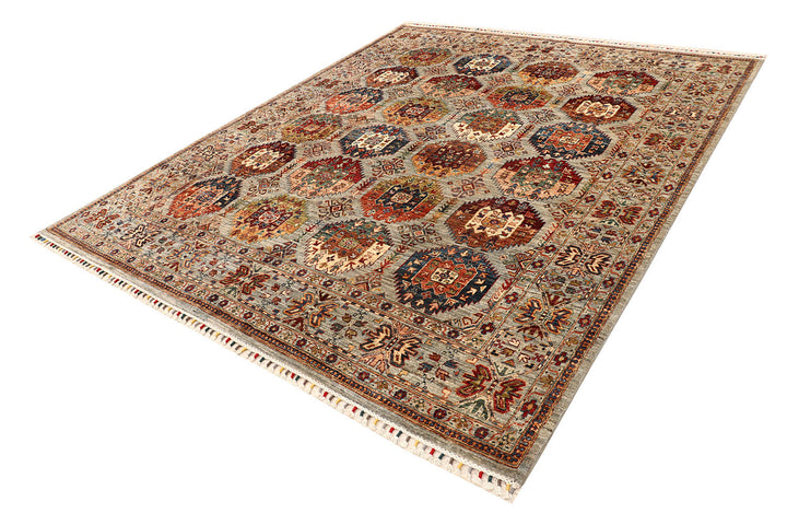 Multi Colored Kazak 8'  x" 9'  9" - No. QA99453