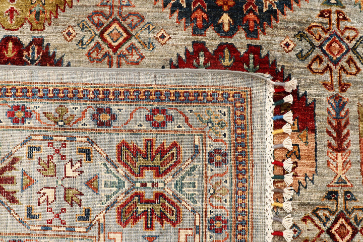 Multi Colored Kazak 8'  x" 9'  9" - No. QA99453