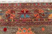 Multi Colored Kazak 8' 11 x 13' - No. 72966