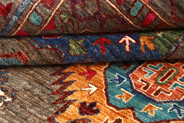 Multi Colored Kazak 8' 11 x 13' - No. 72966