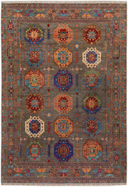 Multi Colored Kazak 8' 11 x 13' - No. 72966