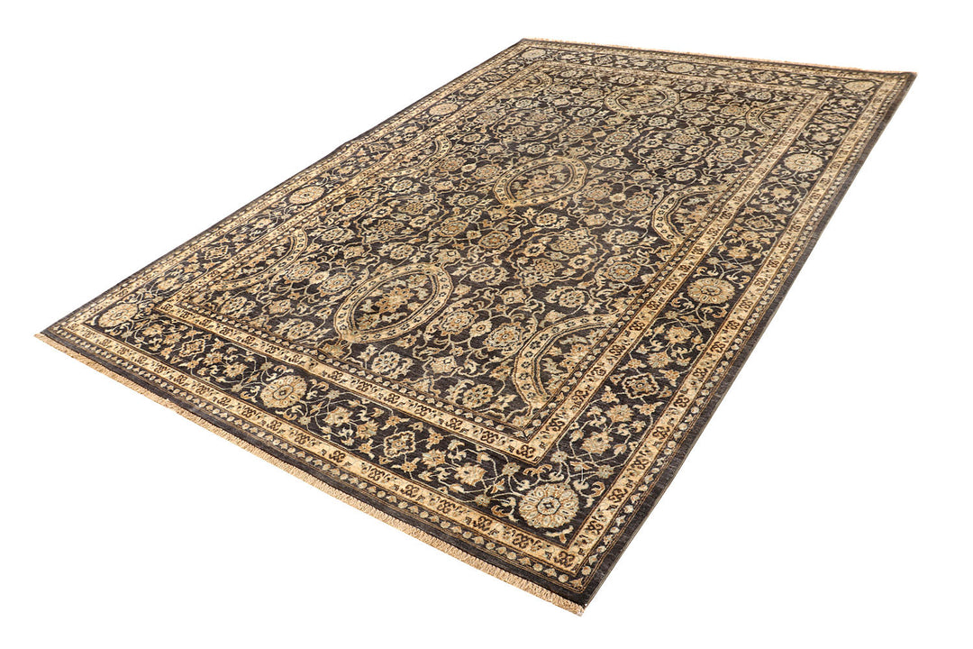 Dim Grey Ziegler 6'  10" x 9'  10" - No. QA27359