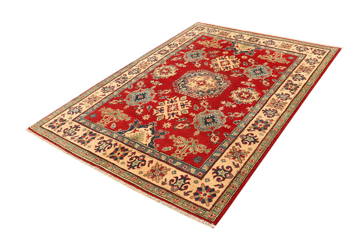 Firebrick Kazak 4' 11 x 6' 11 - No. 73246