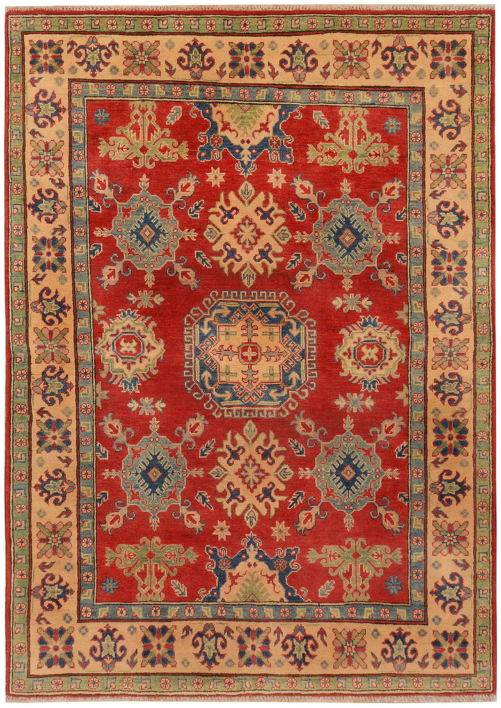 Firebrick Kazak 4'  11" x 6'  11" - No. QA73934