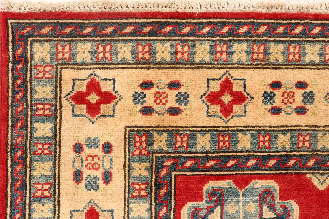 Firebrick Kazak 5'  x" 6'  10" - No. QA34015