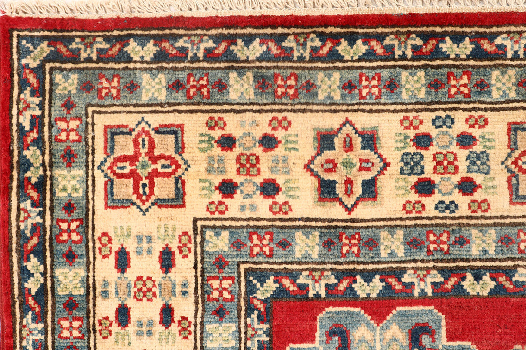 Firebrick Kazak 4' 11 x 6' 8 - No. 73249