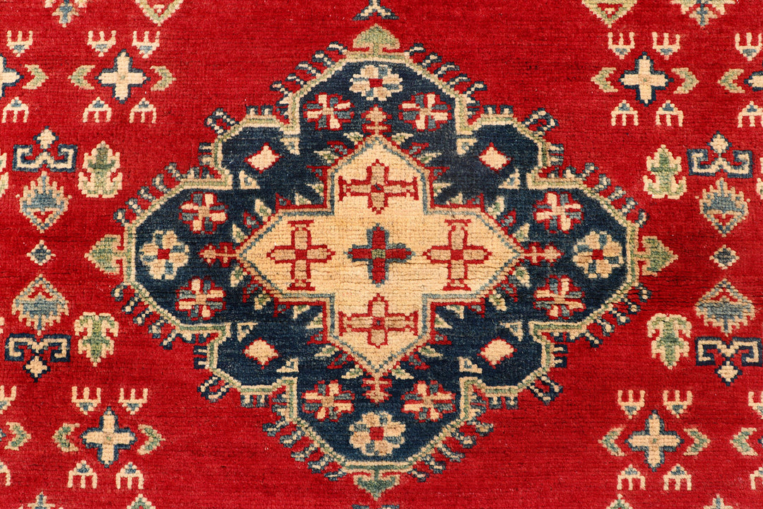 Firebrick Kazak 4'  11" x 6'  8" - No. QA36584