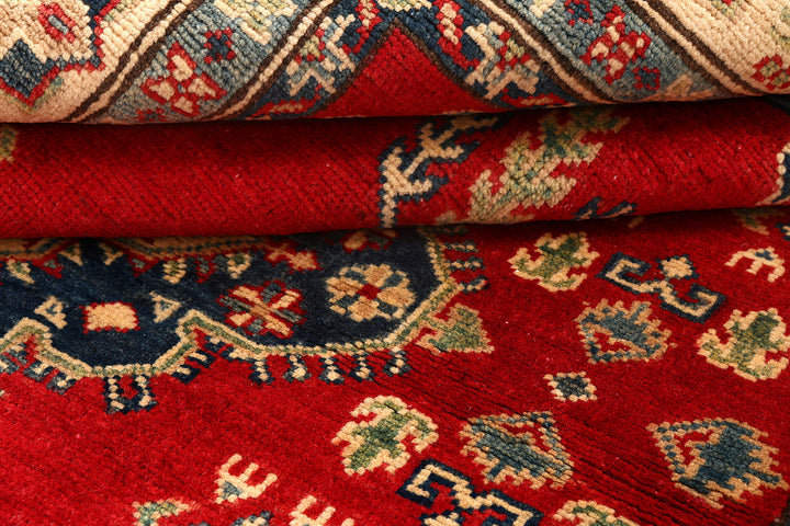 Firebrick Kazak 4' 11 x 6' 8 - No. 73249