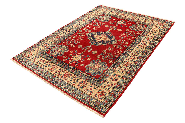 Firebrick Kazak 4'  11" x 6'  8" - No. QA36584