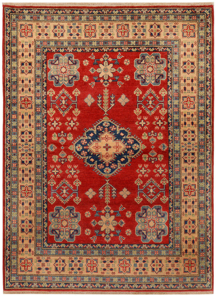 Firebrick Kazak 4'  11" x 6'  8" - No. QA36584