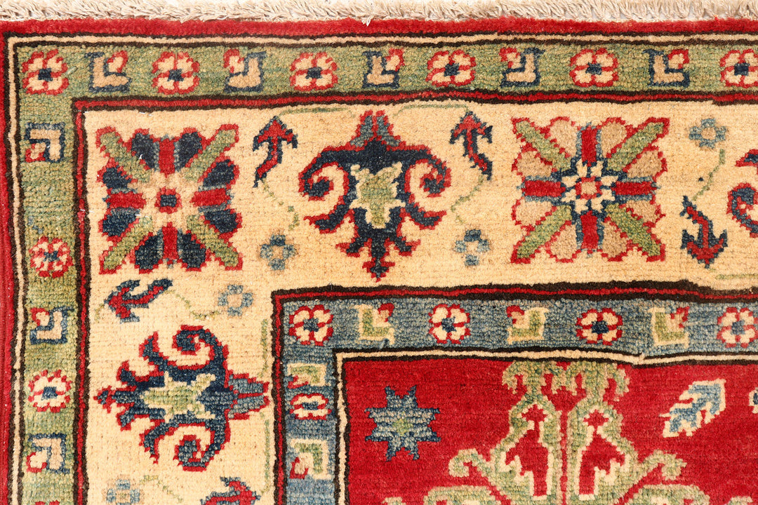 Red Kazak 4'  9" x 6'  10" - No. QA67165