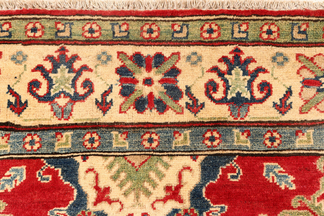 Red Kazak 4'  9" x 6'  10" - No. QA67165
