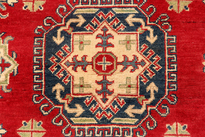 Red Kazak 4'  9" x 6'  10" - No. QA67165