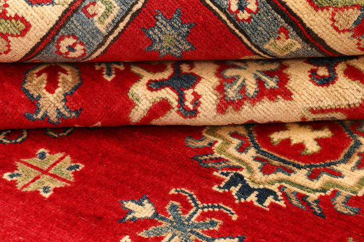 Red Kazak 4'  9" x 6'  10" - No. QA67165
