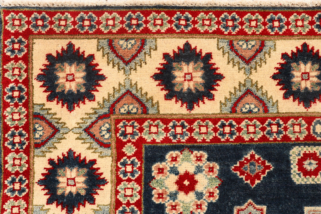 Midnight Blue Kazak 4' 10 x 6' 8 - No. 73253