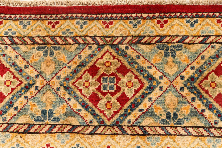 Multi Colored Kazak 5'  1" x 6'  9" - No. QA35842