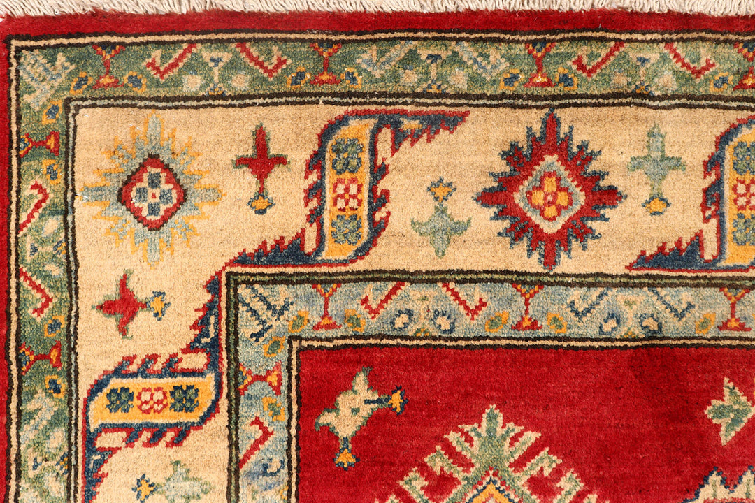 Red Kazak 5'  1" x 6'  11" - No. QA61932