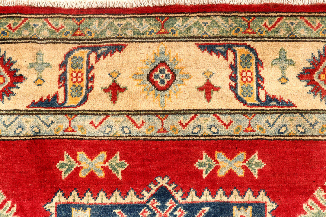 Red Kazak 5'  1" x 6'  11" - No. QA61932