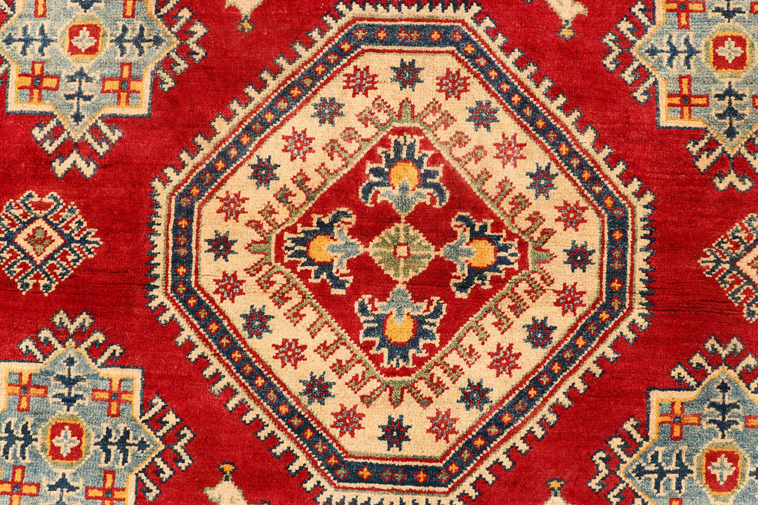 Red Kazak 5'  1" x 6'  11" - No. QA61932
