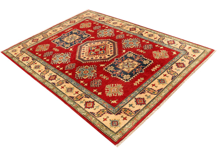 Red Kazak 5'  1" x 6'  11" - No. QA61932