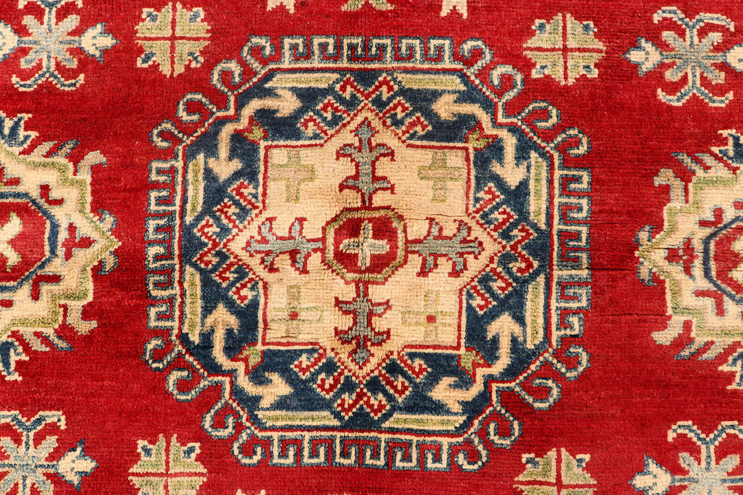 Firebrick Kazak 5'  11" x 8'  8" - No. QA67675