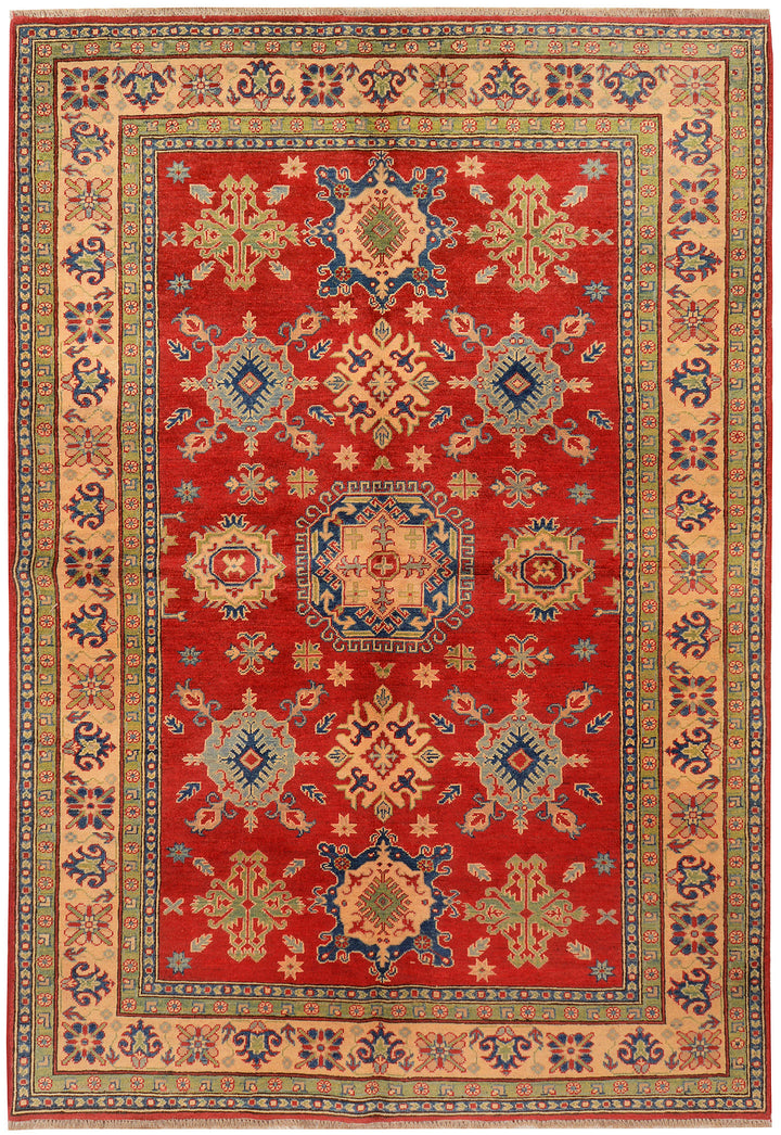 Firebrick Kazak 5'  11" x 8'  8" - No. QA67675