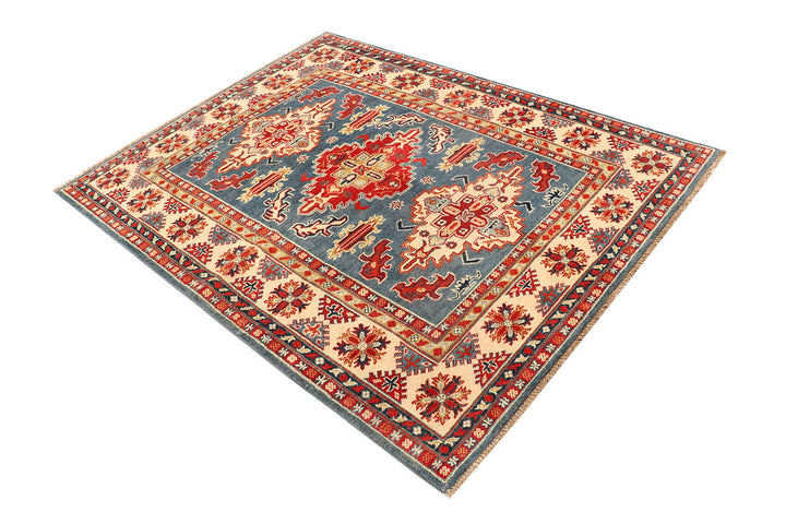 Steel Blue Kazak 5'  x" 6'  5" - No. QA35830