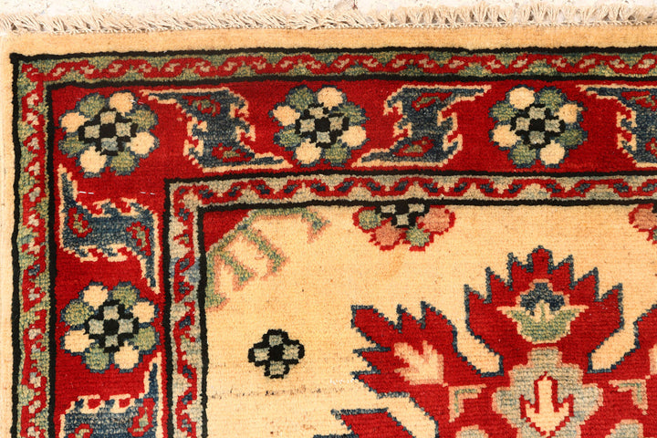 Navajo White Kazak 2'  7" x 9'  6" - No. QA44771