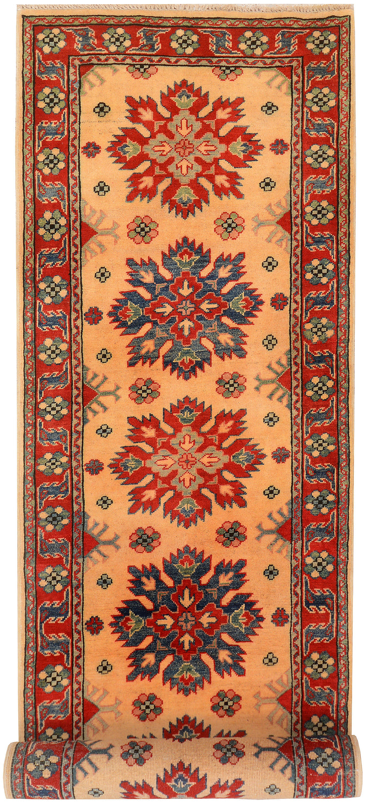 Navajo White Kazak 2'  7" x 9'  6" - No. QA44771