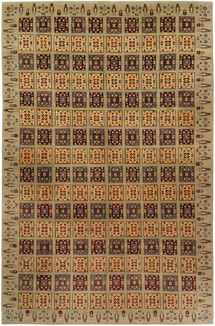 Dark Khaki Ziegler 9' 9 x 14' 2 - No. 73270