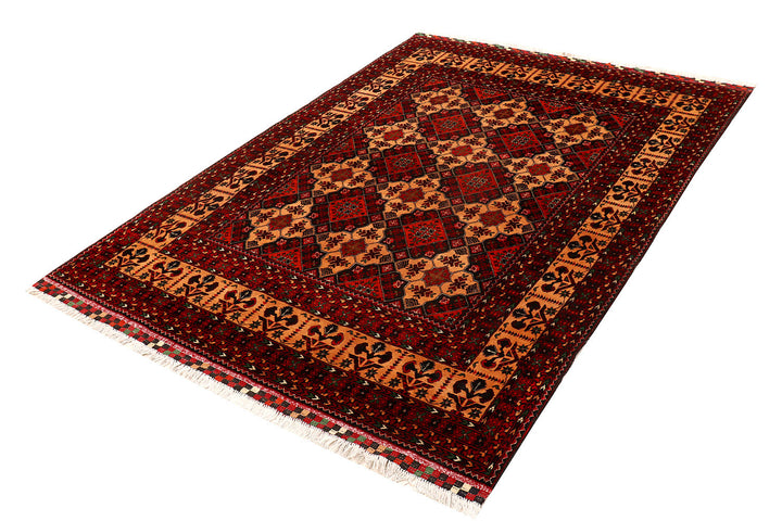 Multi Colored Khal Mohammadi 4'  11" x 6'  8" - No. QA33791