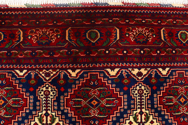 Multi Colored Khal Mohammadi 6'  9" x 9'  10" - No. QA25930