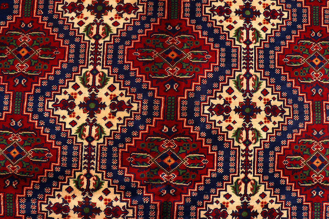 Multi Colored Khal Mohammadi 6'  9" x 9'  10" - No. QA25930