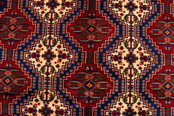 Multi Colored Khal Mohammadi 6'  9" x 9'  10" - No. QA25930