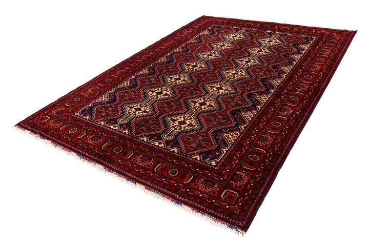 Multi Colored Khal Mohammadi 6'  9" x 9'  10" - No. QA25930