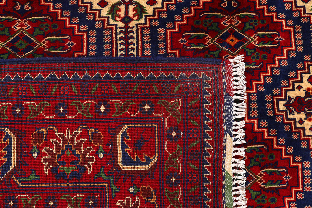 Multi Colored Khal Mohammadi 6'  9" x 9'  10" - No. QA25930