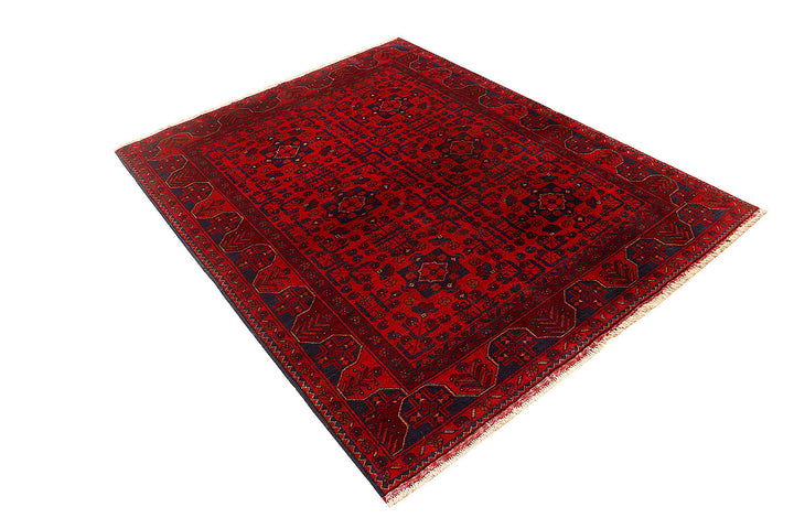 Firebrick Khal Mohammadi 4'  10" x 6'  4" - No. QA23560