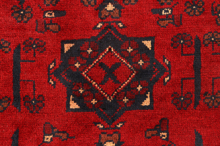 Firebrick Khal Mohammadi 2'  7" x 9'  3" - No. QA77186