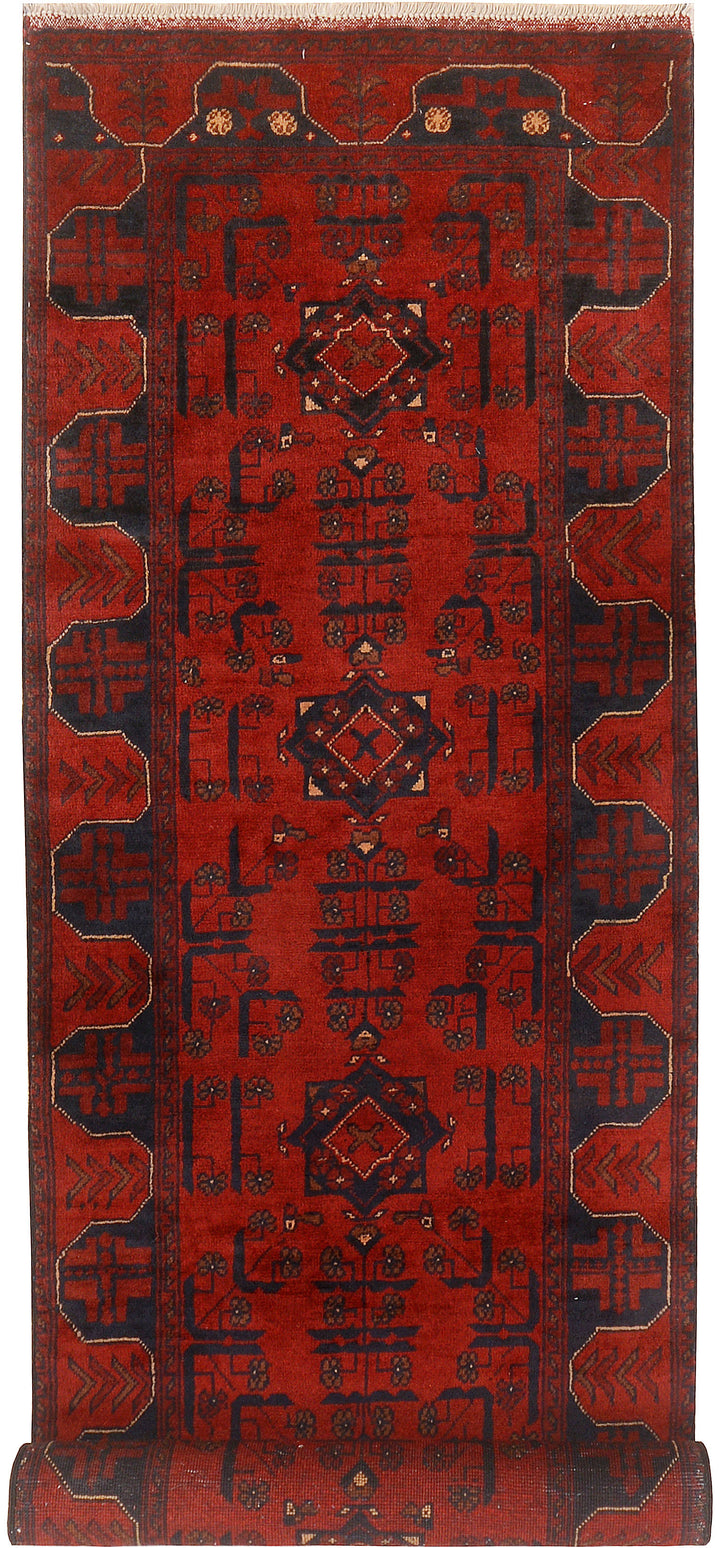 Firebrick Khal Mohammadi 2'  7" x 9'  3" - No. QA77186