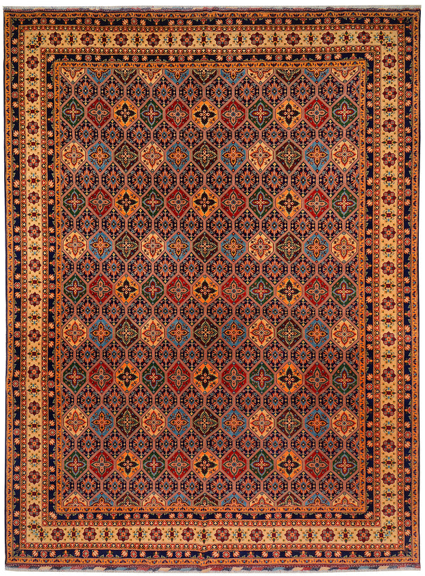 Multi Colored Khal Mohammadi 9' 10 x 12' 10 - No. 73300