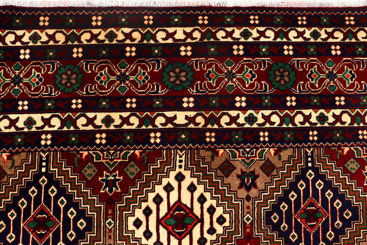 Multi Colored Khal Mohammadi 8'  4" x 11'  3" - No. QA79058
